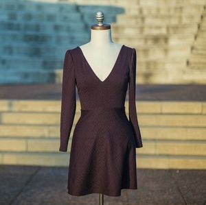 Cooperative Deep V Mini Dress